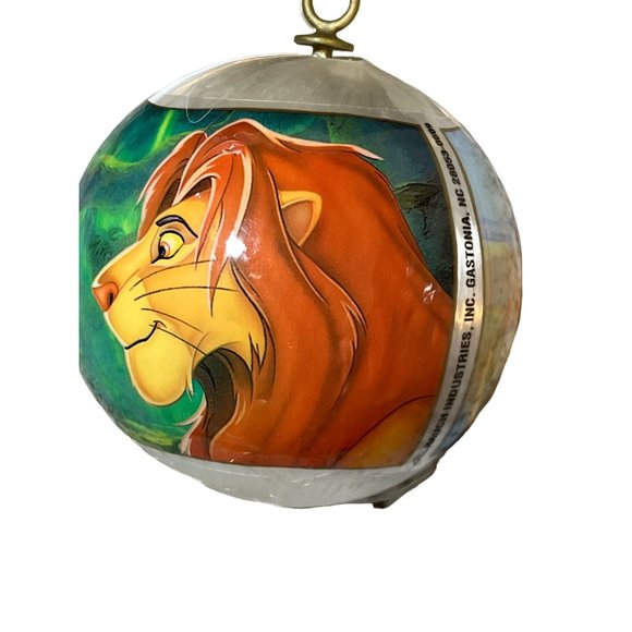 DISNEY'S THE LION KING SIMBA AND NALA BALL ORNAMENT - Picture 8 of 12